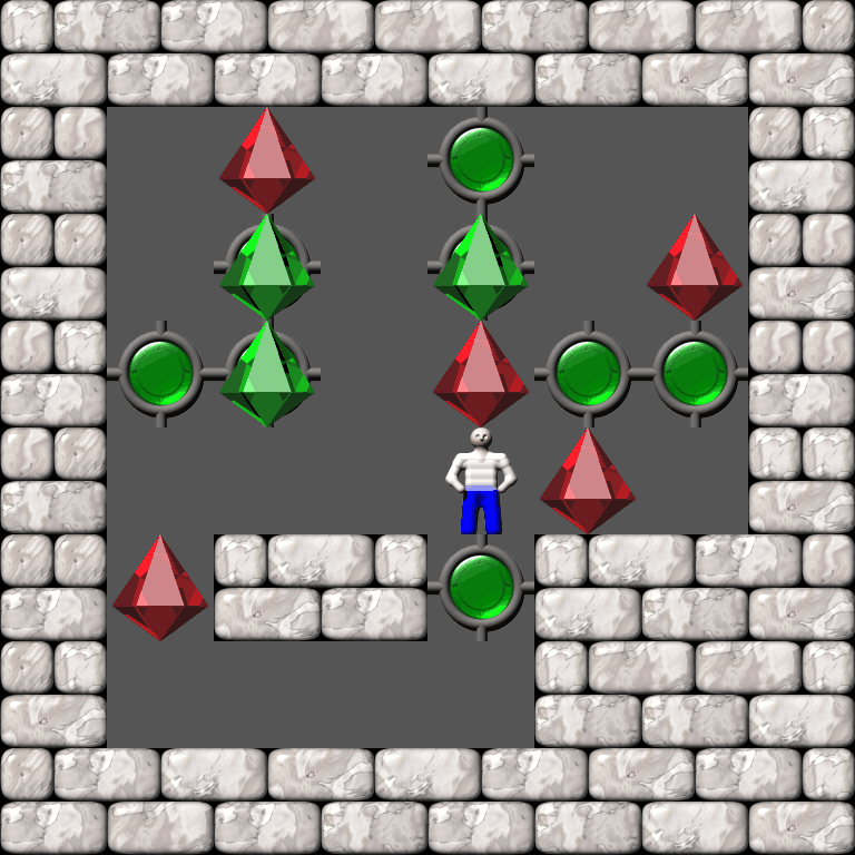 Sokoban More Bugs collections level 116